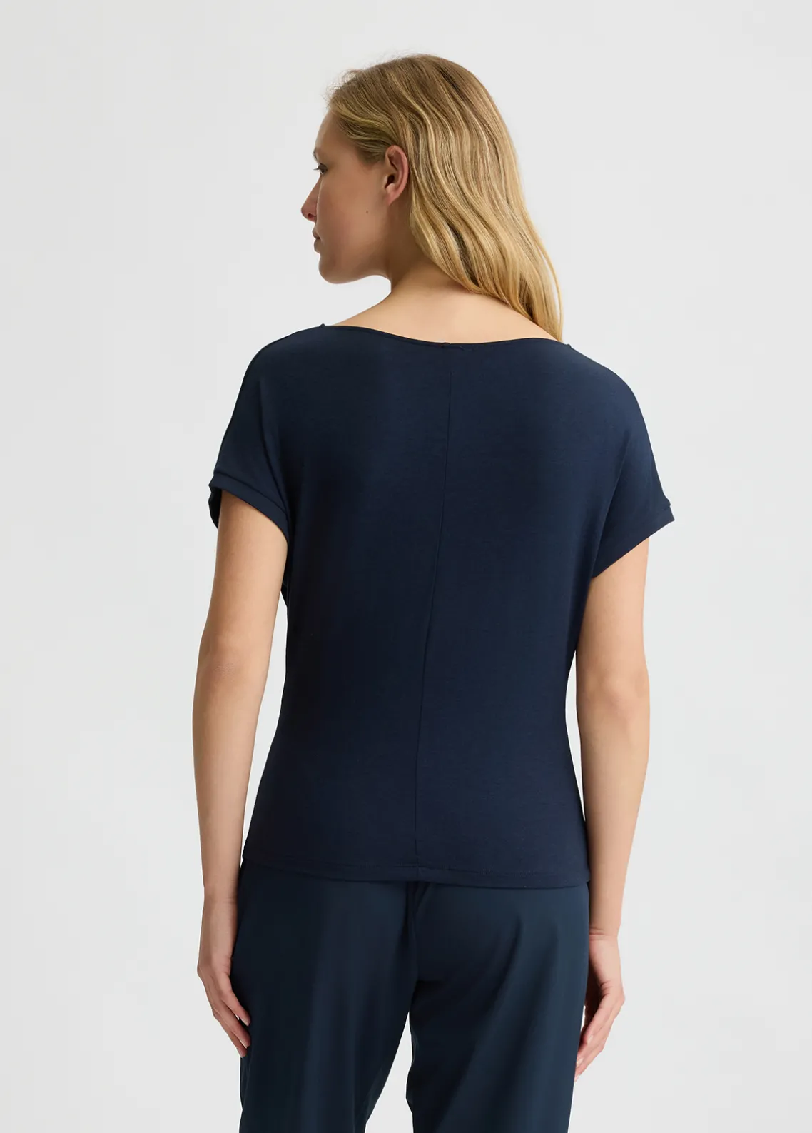 Liu Jo Camiseta de tejido de punto de algodón-Mujer Ropa Deportiva|Camisetas Y Tops