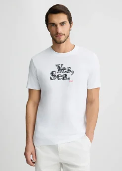 Liu Jo Camiseta estampada-Hombre Polos Y Camisetas
