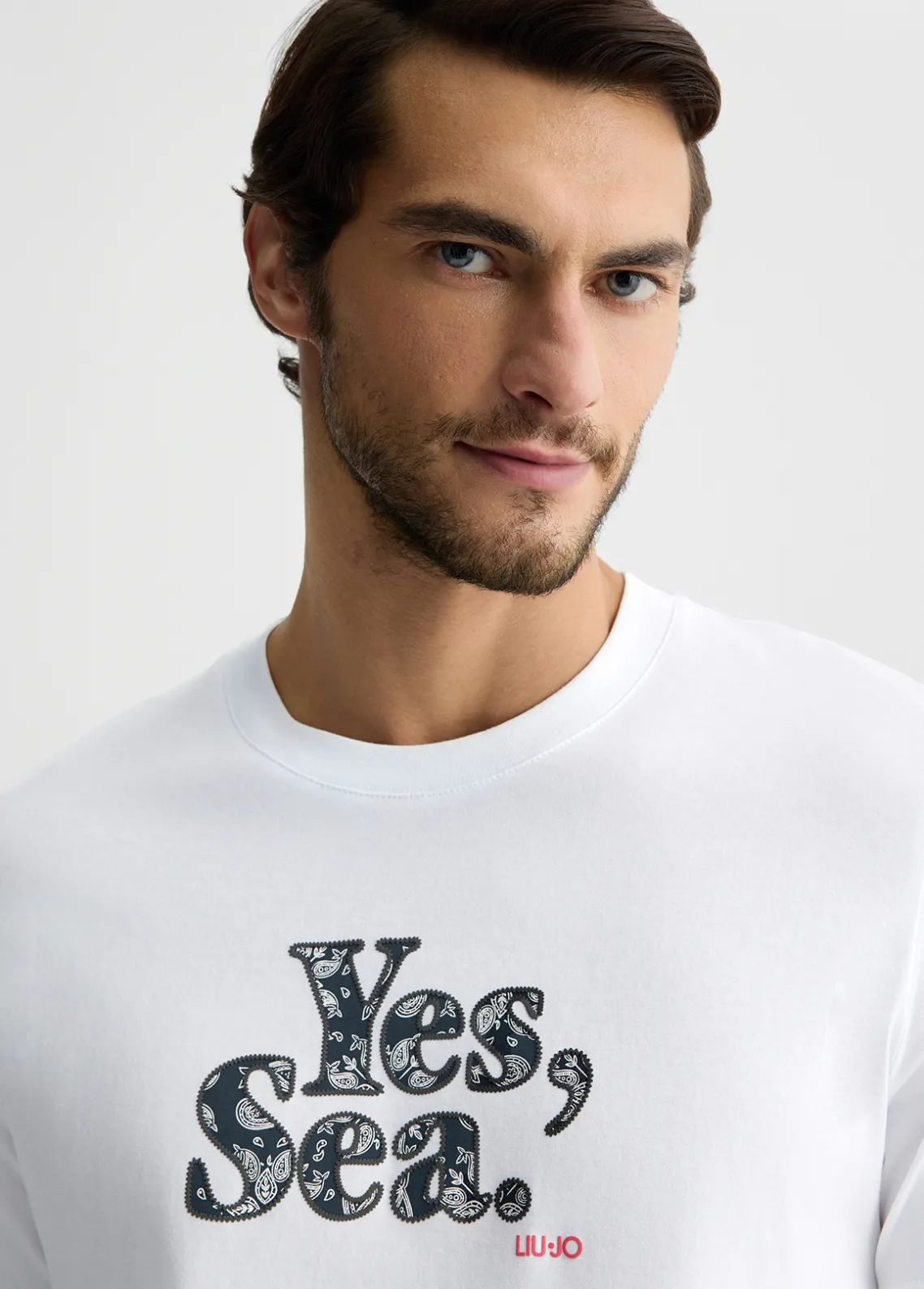 Liu Jo Camiseta estampada-Hombre Polos Y Camisetas