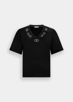 Liu Jo Camiseta Better-Mujer Ropa Deportiva