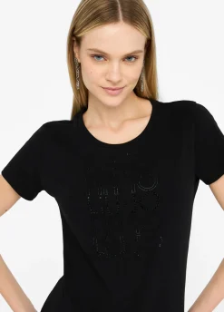 Liu Jo Camiseta Better-Mujer Ropa Deportiva