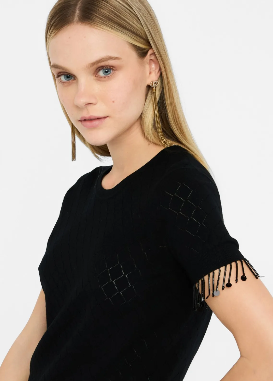 Liu Jo Camiseta Better-Mujer Cárdigans Y Jerséis