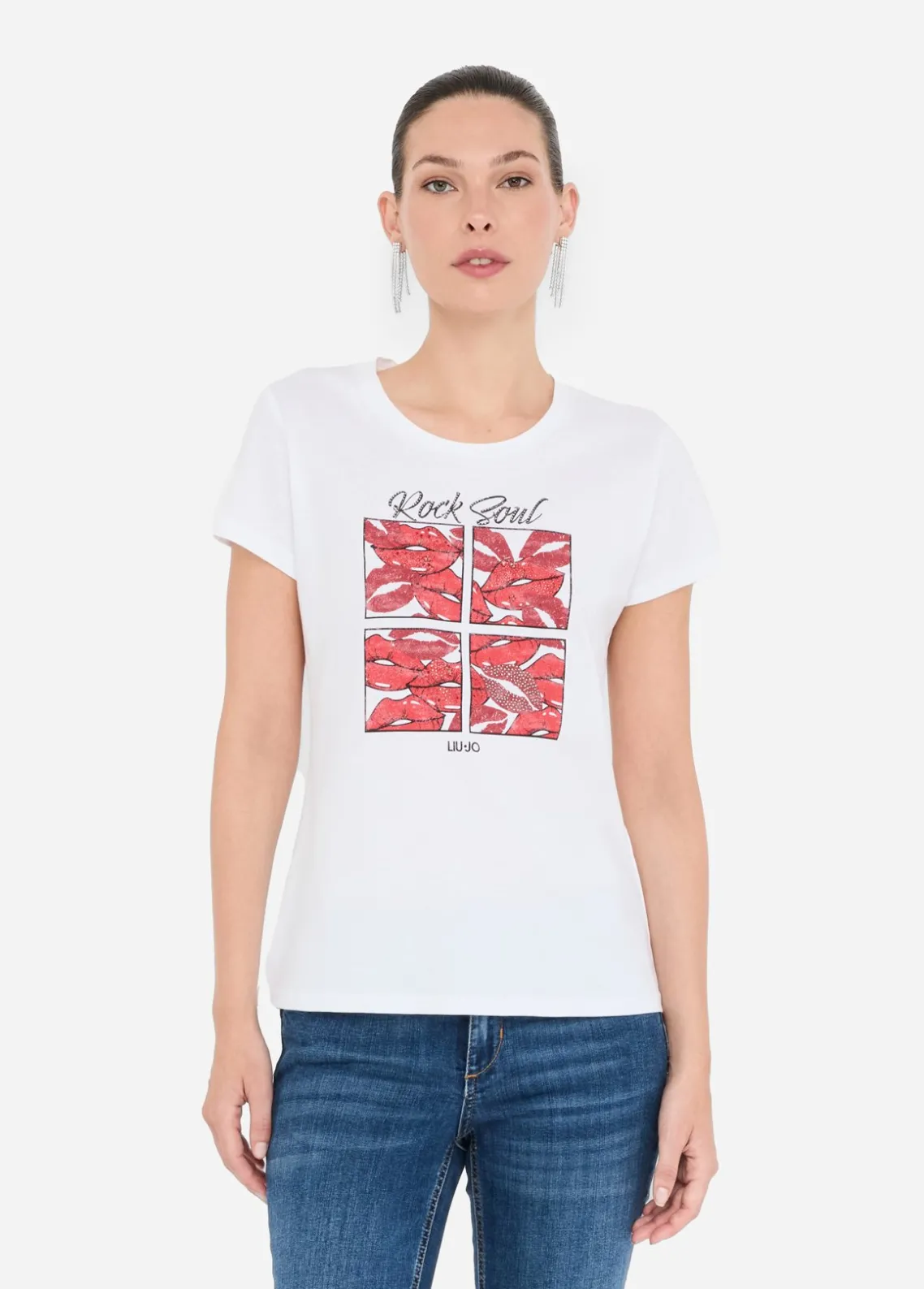 Liu Jo Camiseta Better-Mujer Camisetas Y Tops