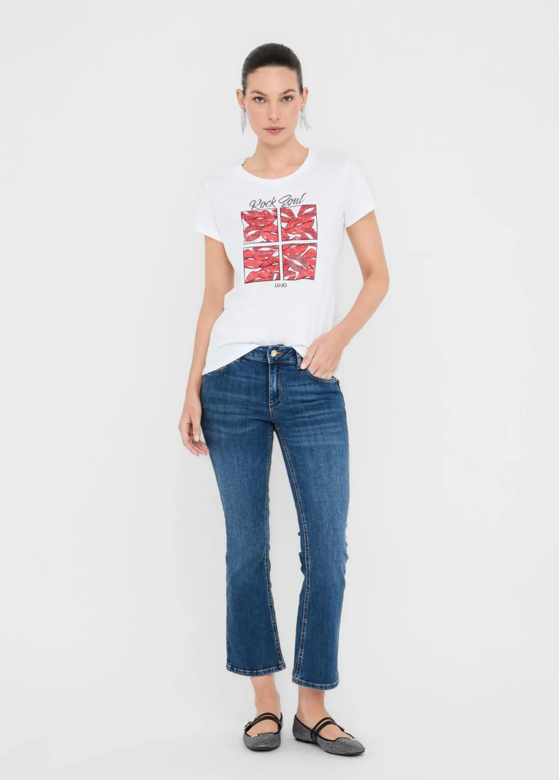 Liu Jo Camiseta Better-Mujer Camisetas Y Tops