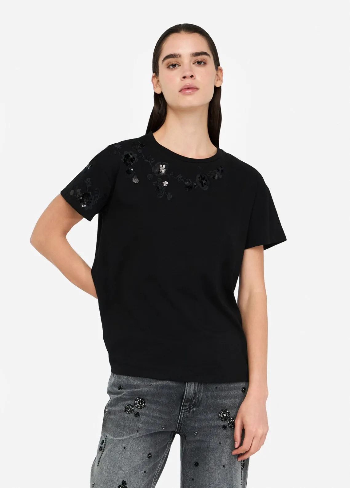 Liu Jo Camiseta Better-Mujer Camisetas Y Tops