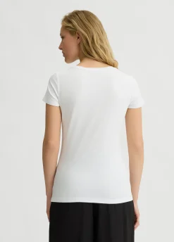 Liu Jo Camiseta Better con logotipo-Mujer Moda Baño|Camisetas Y Tops