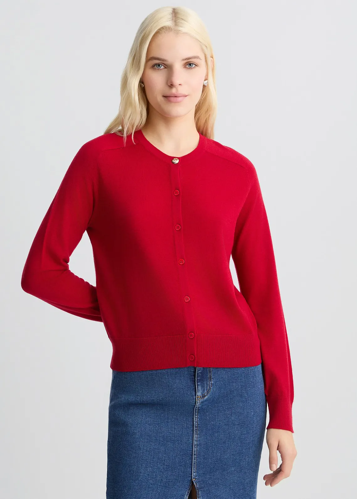 Liu Jo Cardigan de lana y cachemira-Mujer Cárdigans Y Jerséis