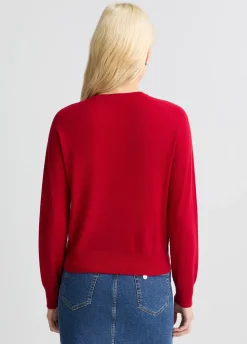 Liu Jo Cardigan de lana y cachemira-Mujer Cárdigans Y Jerséis