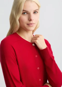 Liu Jo Cardigan de lana y cachemira-Mujer Cárdigans Y Jerséis