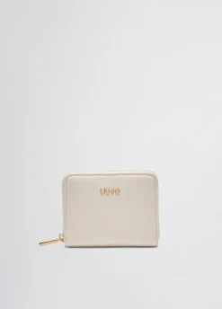 Liu Jo Cartera curtida con cremallera alrededor-Mujer Carteras Y Monederos