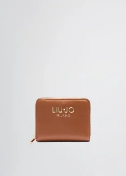 Liu Jo Cartera curtida con cremallera alrededor-Mujer Carteras Y Monederos