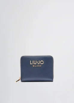 Liu Jo Cartera curtida con cremallera alrededor-Mujer Carteras Y Monederos