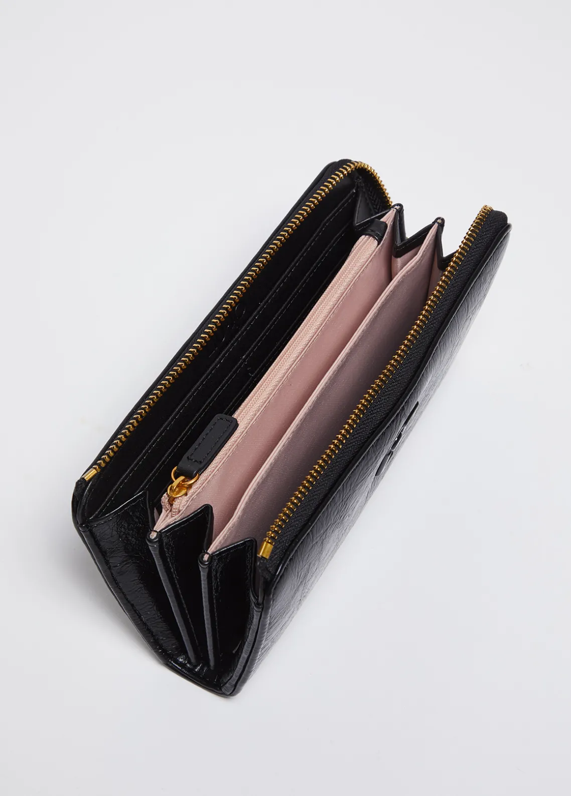 Liu Jo Cartera grande brillante con cremallera-Mujer Carteras Y Monederos