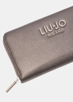 Liu Jo Cartera grande con cremallera alrededor-Mujer Carteras Y Monederos
