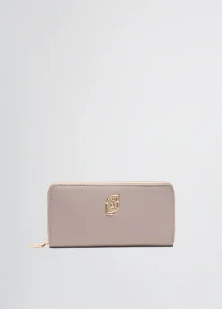 Liu Jo Cartera grande de nailon con cremallera alrededor-Mujer Carteras Y Monederos