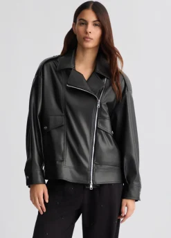 Liu Jo Cazadora de tejido revestido-Mujer Abrigos Y Chalecos|Chaquetas