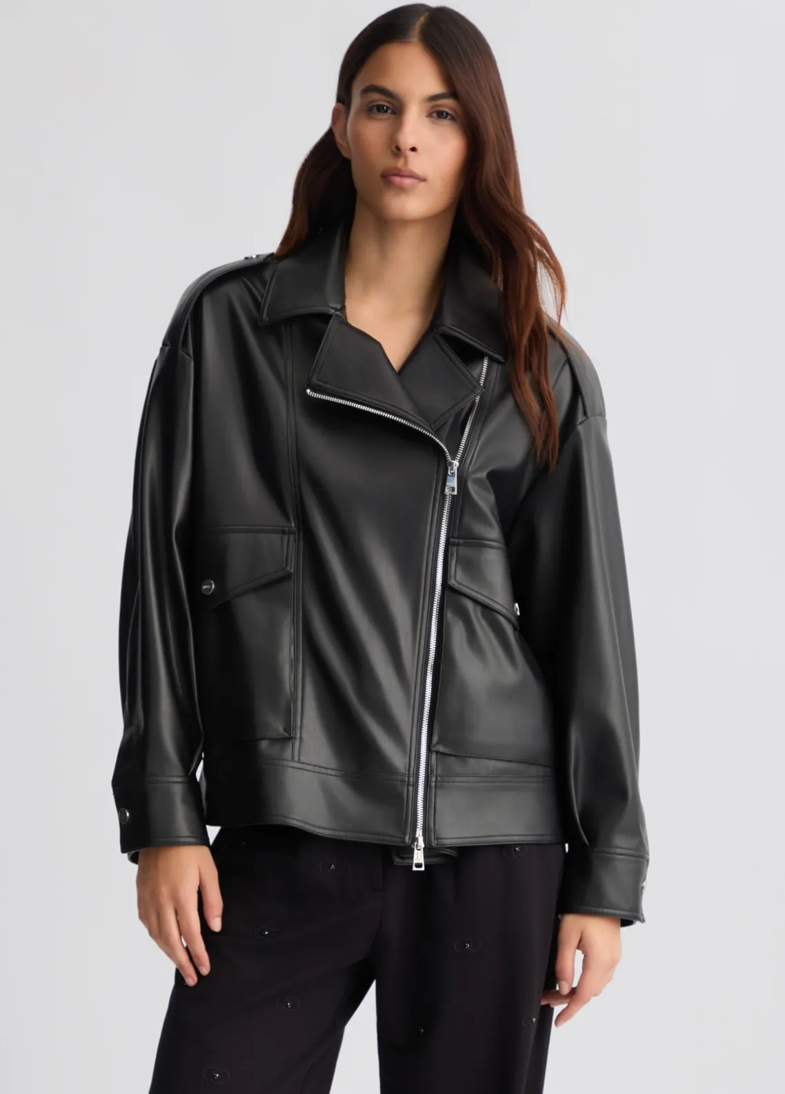 Liu Jo Cazadora de tejido revestido-Mujer Abrigos Y Chalecos|Chaquetas