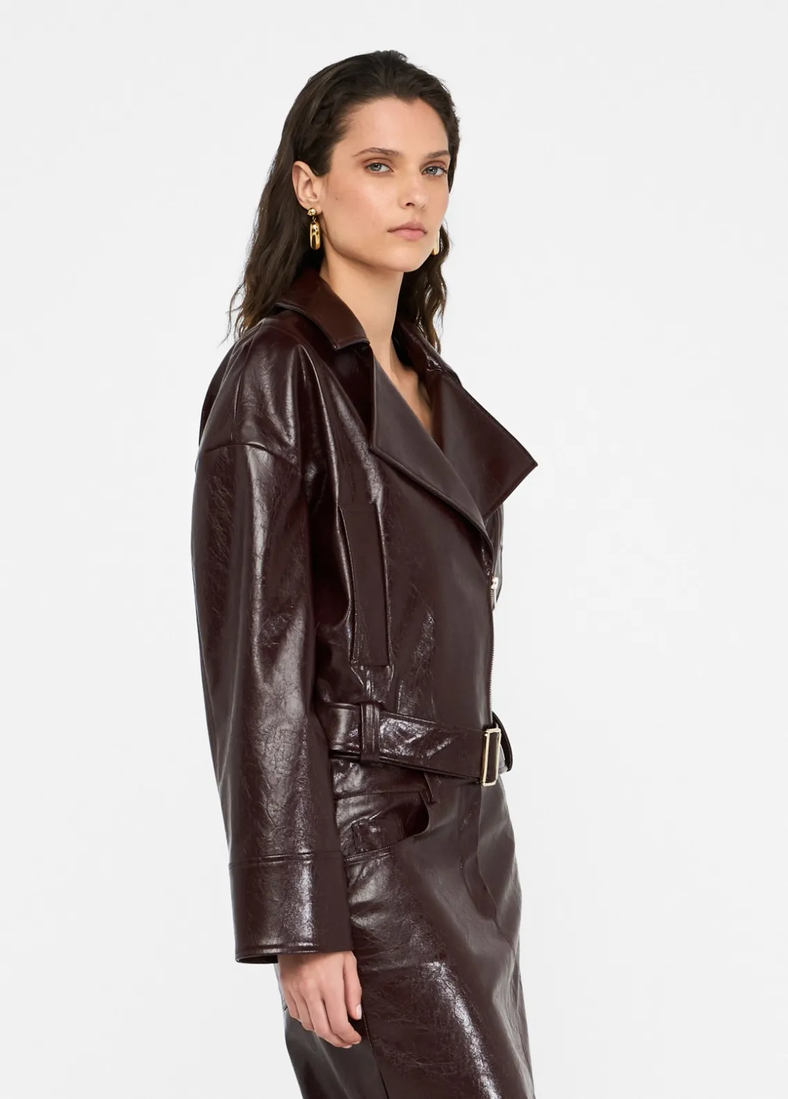 Liu Jo Cazadora motera brillante-Mujer Chaquetas