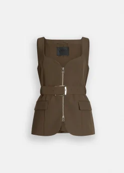 Liu Jo Chaleco con cremallera-Mujer Chaquetas