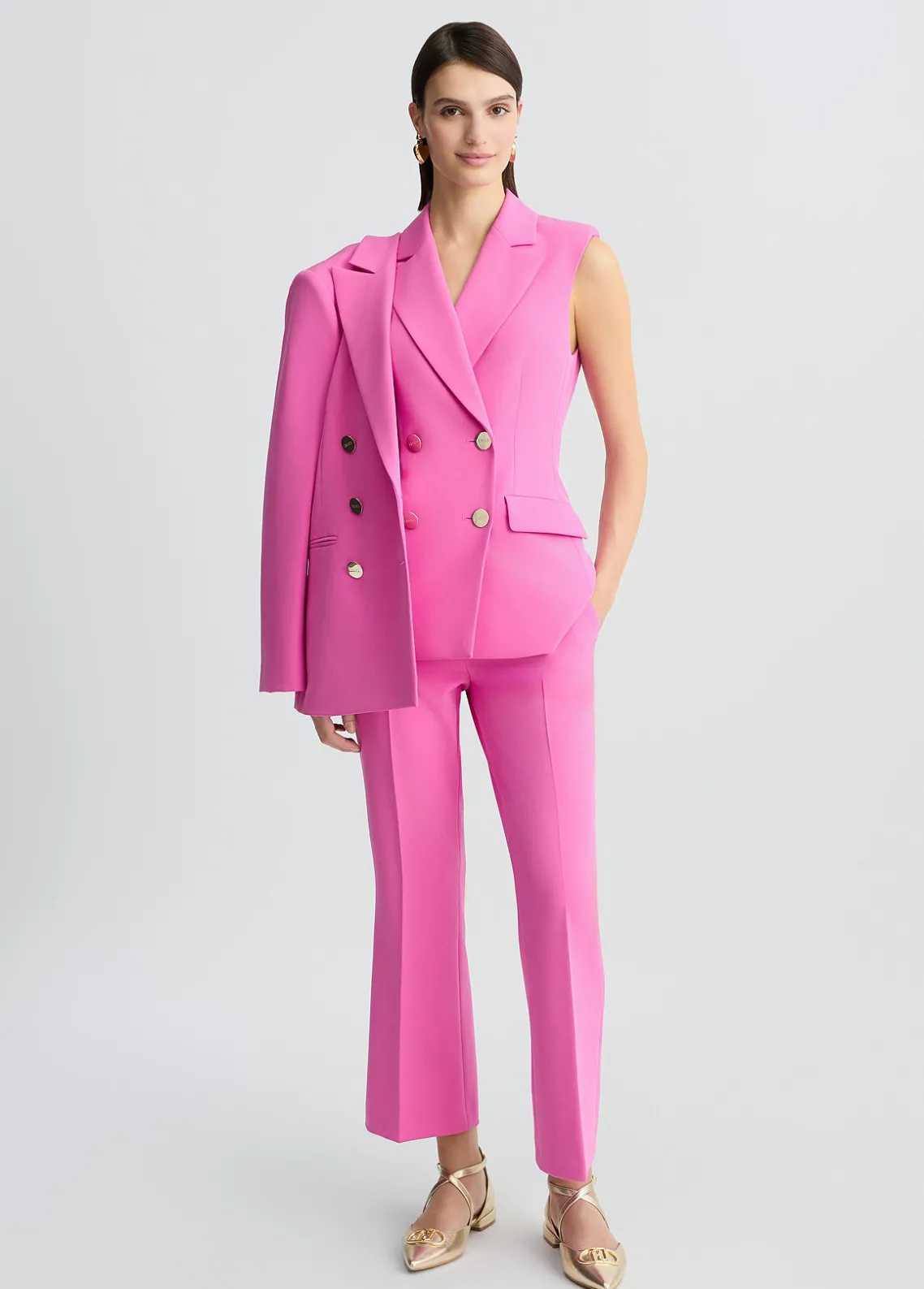 Liu Jo Chaleco de doble botonadura-Mujer Chaquetas|Tailleur