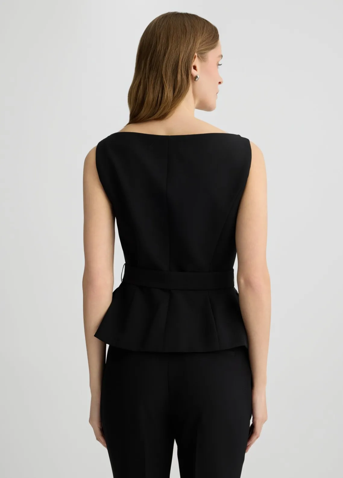 Liu Jo Chaleco de doble botonadura con cinturón-Mujer Chaquetas|Tailleur