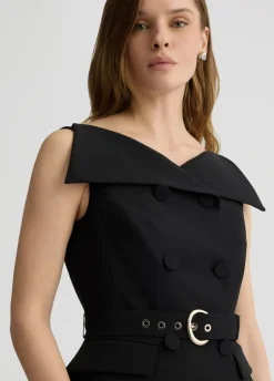 Liu Jo Chaleco de doble botonadura con cinturón-Mujer Chaquetas|Tailleur