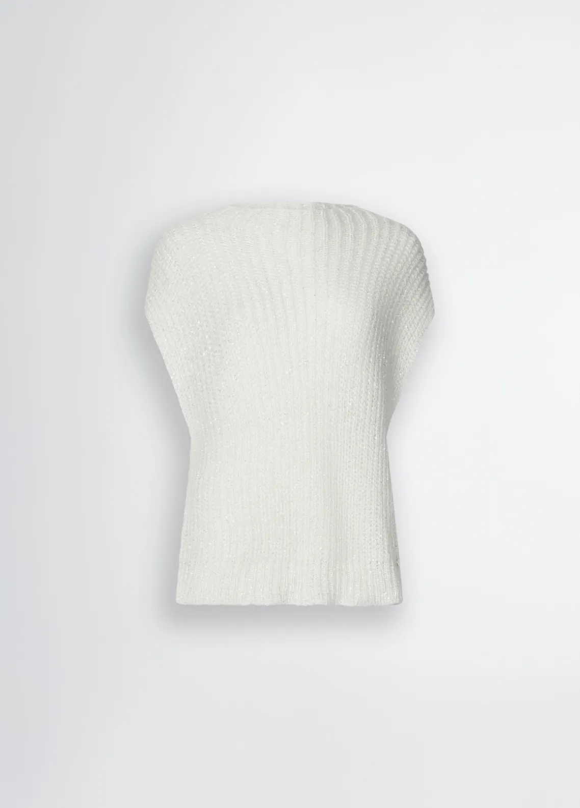 Liu Jo Chaleco de mohair con lentejuelas-Mujer Cárdigans Y Jerséis