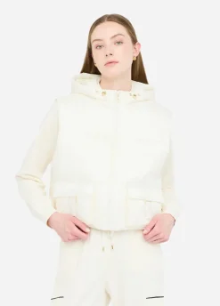 Liu Jo Chaleco de nailon acolchado-Mujer Abrigos Y Chalecos|Ropa Deportiva