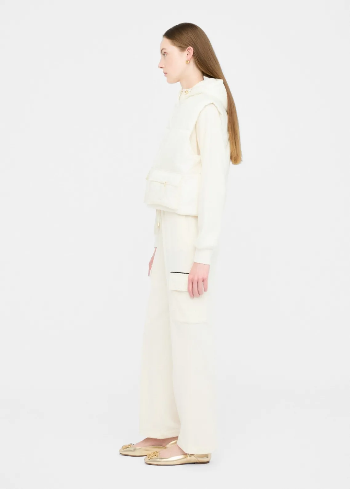Liu Jo Chaleco de nailon acolchado-Mujer Abrigos Y Chalecos|Ropa Deportiva