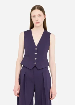 Liu Jo Chaleco de popelina-Mujer Chaquetas