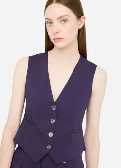 Liu Jo Chaleco de popelina-Mujer Chaquetas
