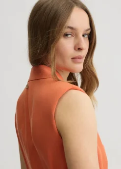 Liu Jo Chaleco en mezcla de lino-Mujer Chaquetas|Tailleur