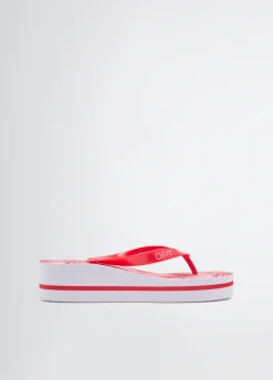 Liu Jo Chancla con estampado de palmeras-Mujer Mocasines|Moda Baño