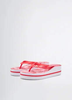 Liu Jo Chancla con estampado de palmeras-Mujer Mocasines|Moda Baño