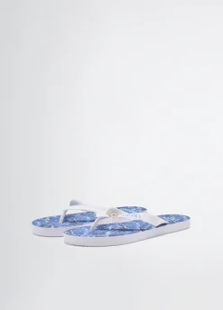 Liu Jo Chancla con estampado vaquero-Mujer Mocasines|Moda Baño