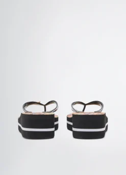 Liu Jo Chanclas con estampado animal-Mujer Mocasines|Moda Baño
