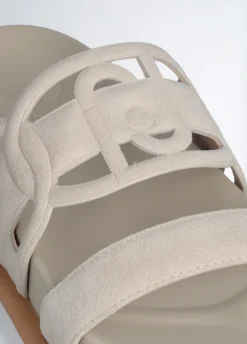 Liu Jo Chanclas con logotipo grande-Mujer Mocasines