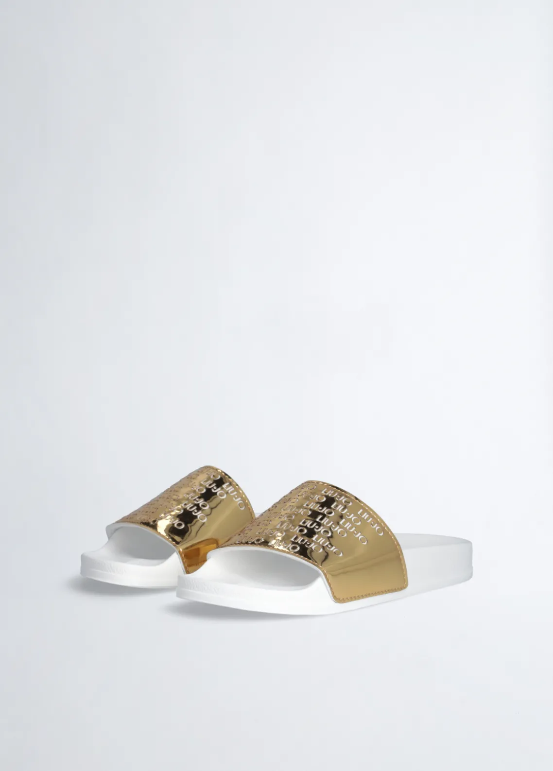Liu Jo Chanclas con logotipos-Mujer Mocasines