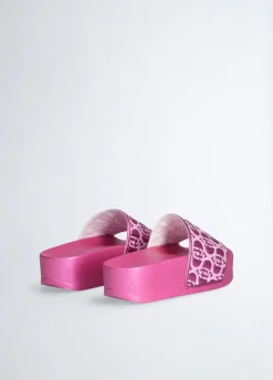 Liu Jo Chanclas de plataforma con efecto laminado-Mujer Mocasines