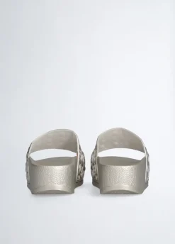 Liu Jo Chanclas de plataforma con efecto laminado-Mujer Mocasines
