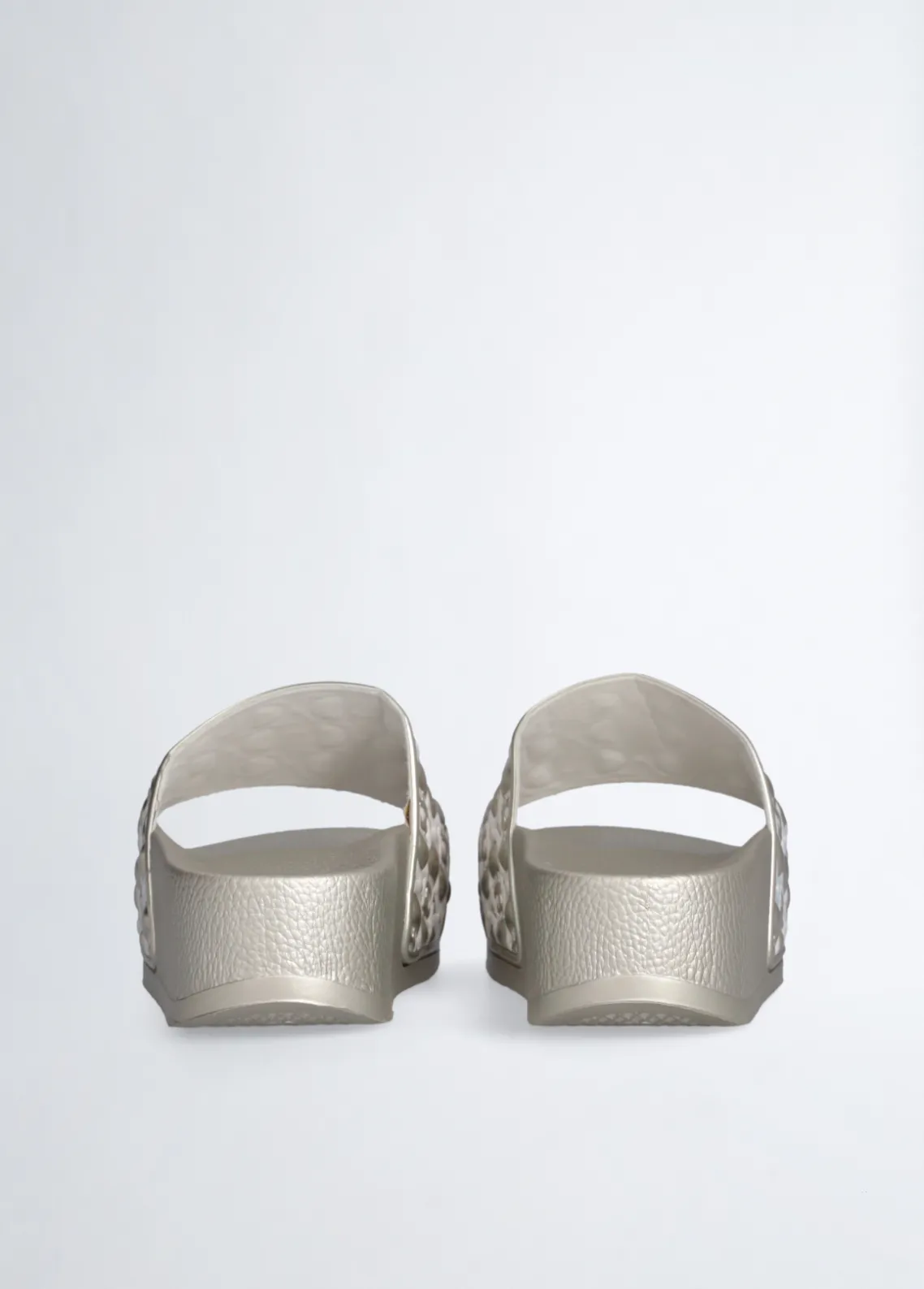 Liu Jo Chanclas de plataforma con efecto laminado-Mujer Mocasines