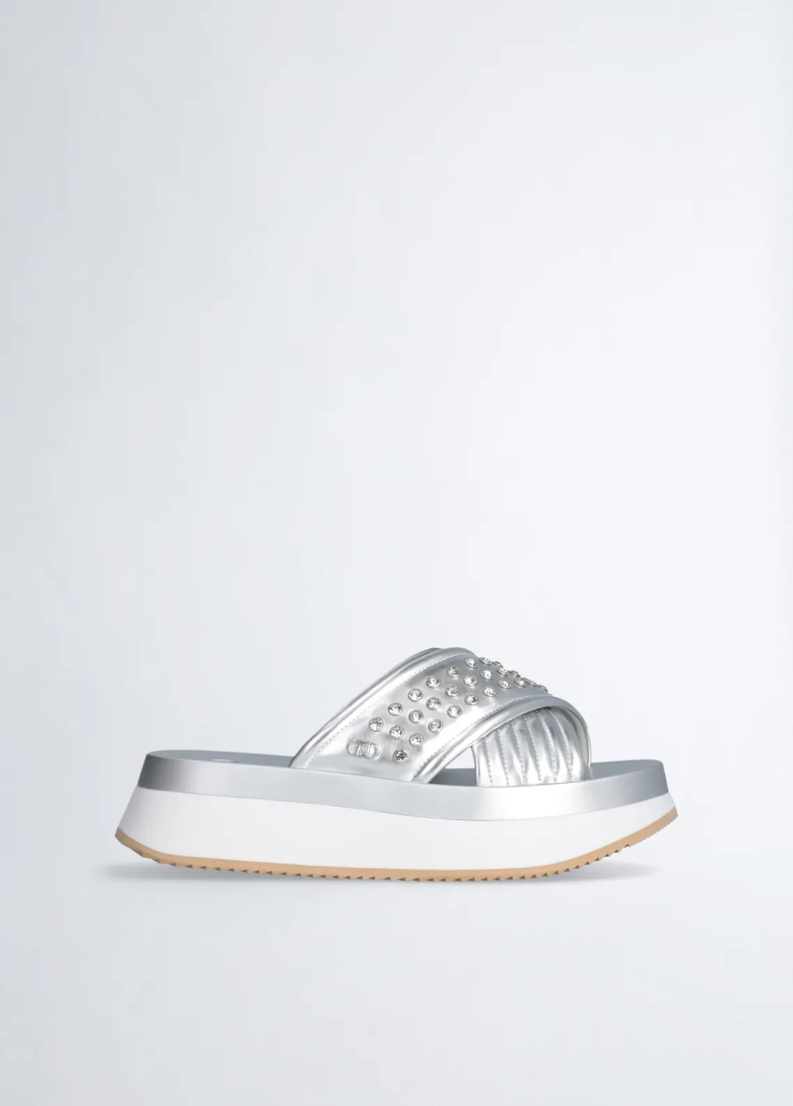 Liu Jo Chanclas de forma con tachuelas decorativas-Mujer Mocasines