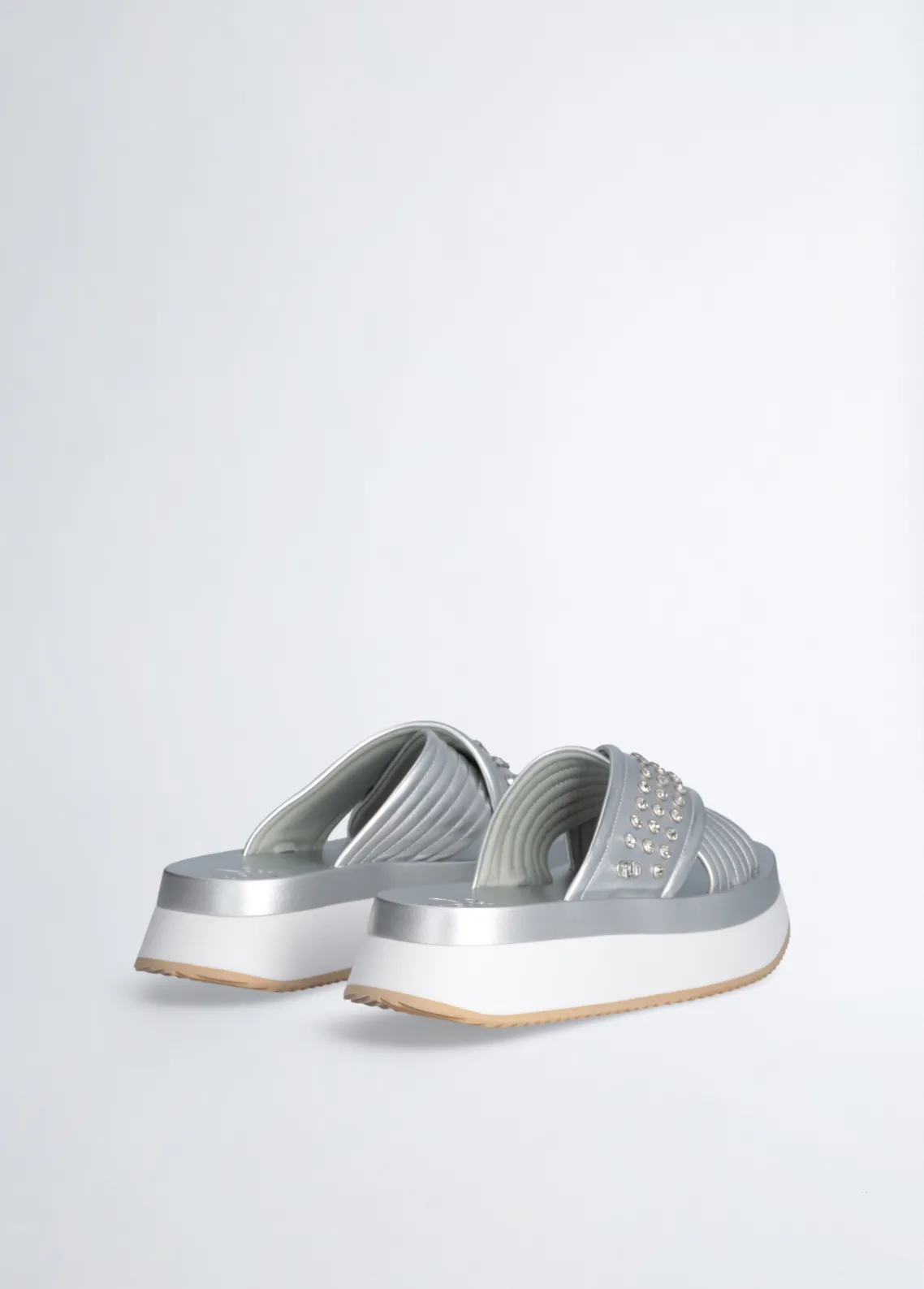 Liu Jo Chanclas de forma con tachuelas decorativas-Mujer Mocasines
