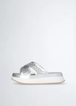 Liu Jo Chanclas de forma con tachuelas decorativas-Mujer Mocasines