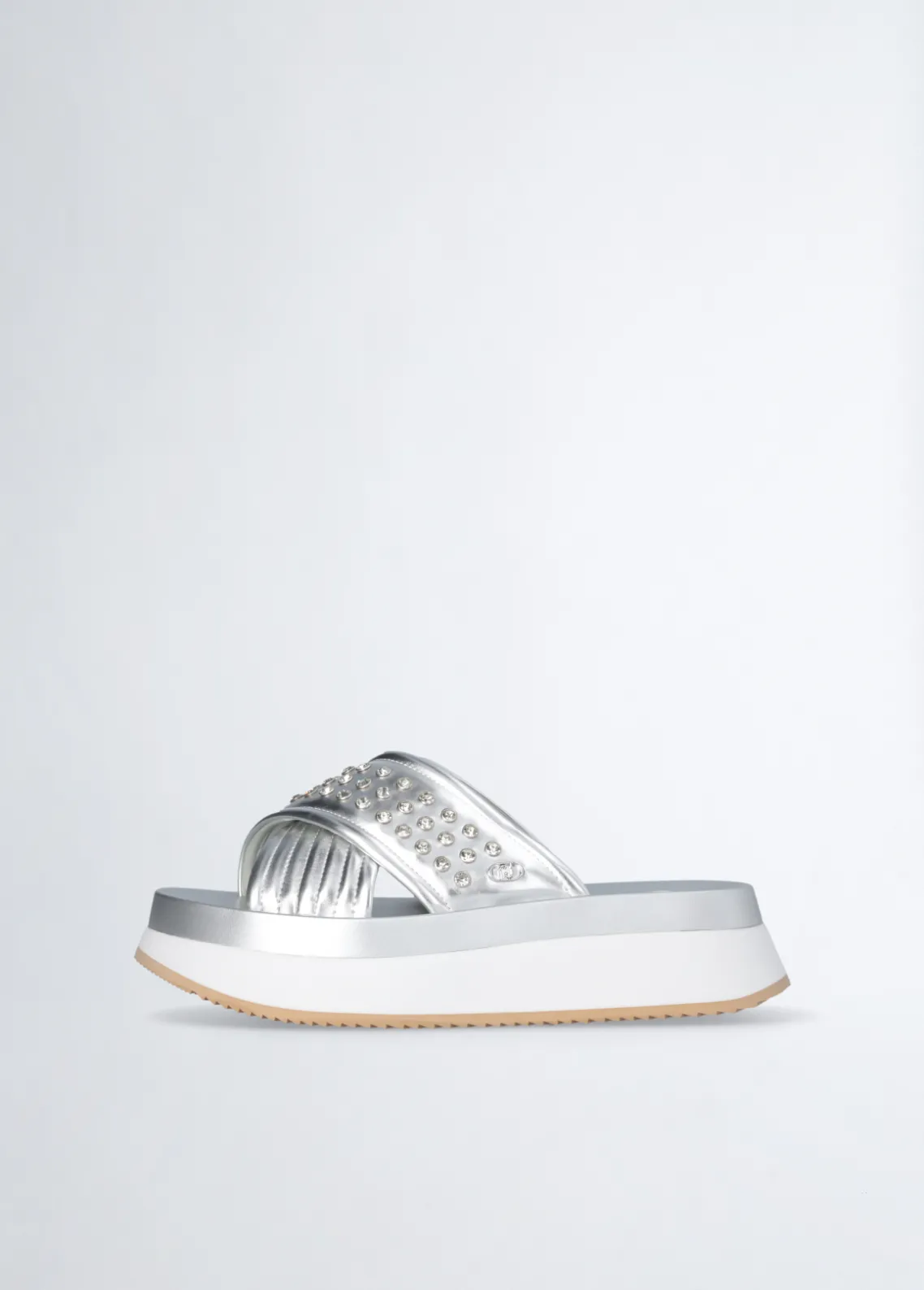 Liu Jo Chanclas de forma con tachuelas decorativas-Mujer Mocasines