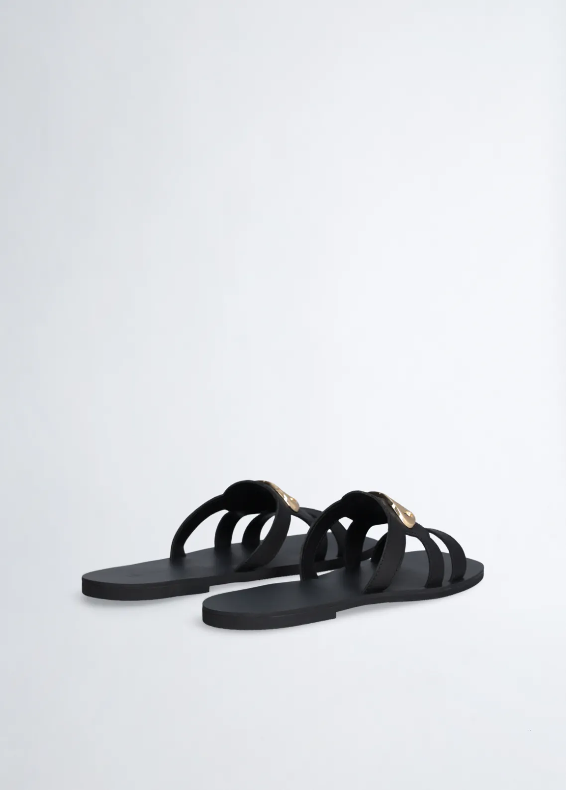 Liu Jo Chanclas planas con logotipo-Mujer Mocasines|Sandalias