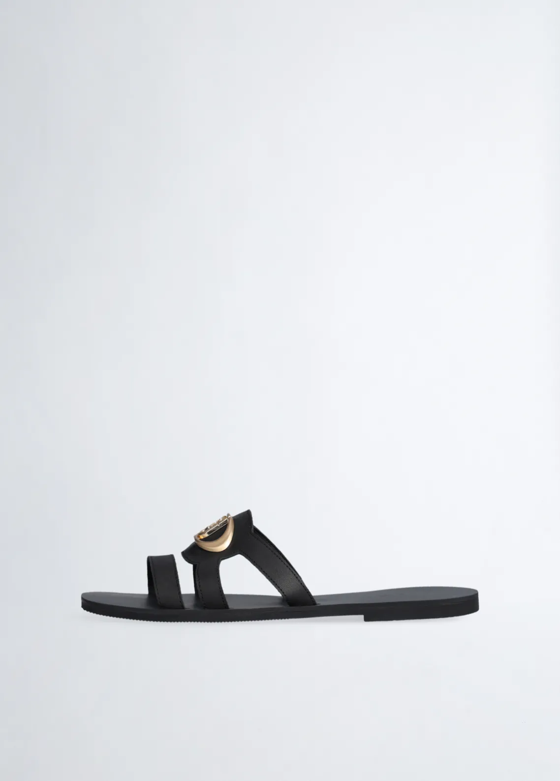 Liu Jo Chanclas planas con logotipo-Mujer Mocasines|Sandalias