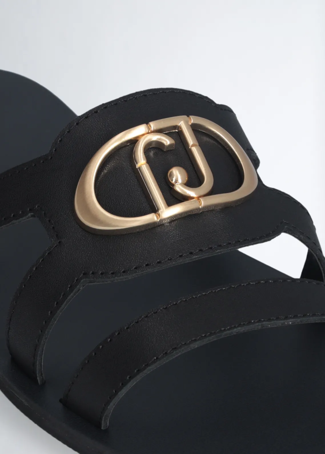 Liu Jo Chanclas planas con logotipo-Mujer Mocasines|Sandalias