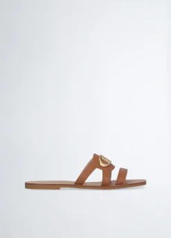Liu Jo Chanclas planas con logotipo-Mujer Mocasines|Sandalias