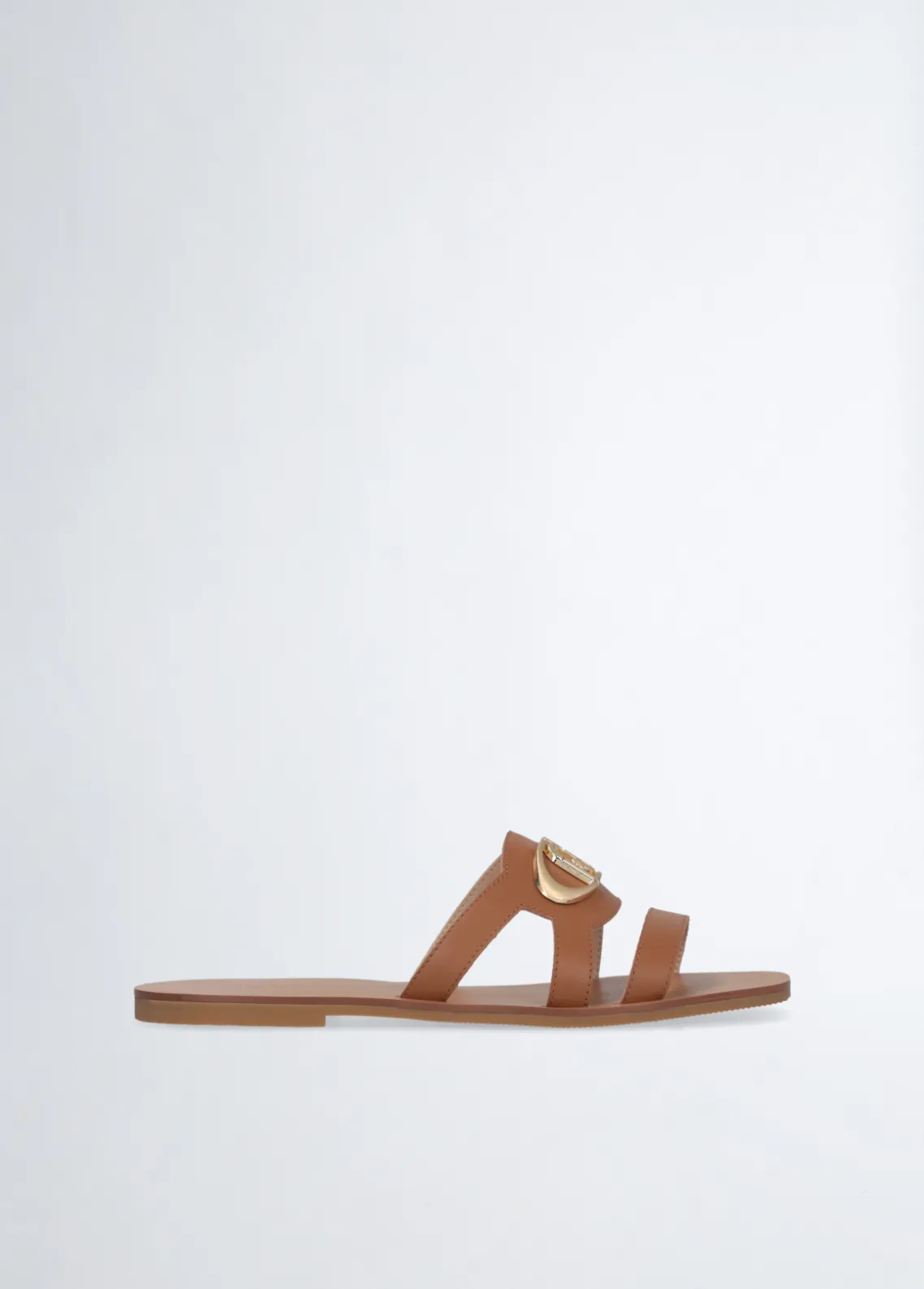 Liu Jo Chanclas planas con logotipo-Mujer Mocasines|Sandalias
